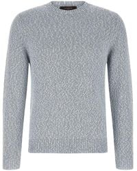 Zanone - Two-Tone Yarn Sweater - Lyst