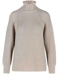 Max Mara - Camino Oversized Cotton Cordonetto Sweater - Lyst