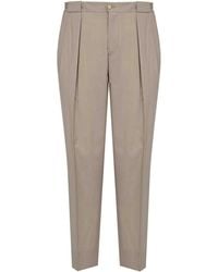 Briglia 1949 - Khaki Cool Wool Portobellos Trousers - Lyst