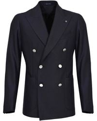 Tagliatore - Double-Breasted Jacket - Lyst