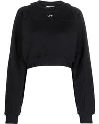 Off-White c/o Virgil Abloh - Cotton Sweatshirt - Lyst
