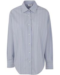 Filippa K - Stripe Poplin Shirt - Lyst