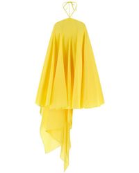 Jacquemus - Pleated Dress With An Asymmetric Cut - Lyst