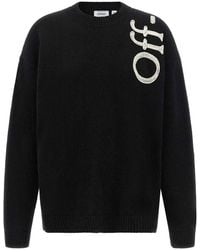Off-White c/o Virgil Abloh - Vertical Bookish' Sweater - Lyst