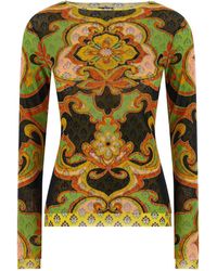 Etro - Double-Layer Mesh - Lyst