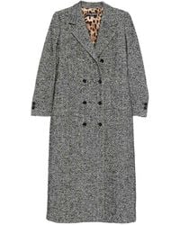 Dolce & Gabbana - Dolce & Gabbana Wool Double-Breasted Coat - Lyst
