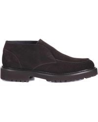 Doucal's - Doucals Suede Ankle Boot - Lyst