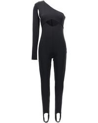 David Koma - Scuba Cut Out One-Length Bodysuit - Lyst