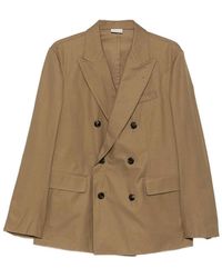 Dries Van Noten - Oversized Double Breasted Blazer - Lyst