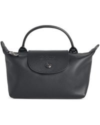 Longchamp - Xs Le Pliage Xtra Leather Clutch Bag - Lyst