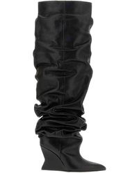 Balmain - Cuissardes Leather - Lyst