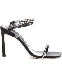 Sergio Rossi - Crystal Detail Sandals - Lyst