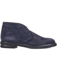 JEROLD WILTON - Suede Ankle Boots - Lyst