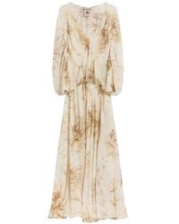 Semicouture - Veronica Long Dress - Lyst