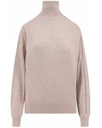 Isabel Marant - Viscose And Wool Sweater With Zip Detail - Lyst