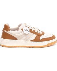 Hogan - H630 Sneakers In Leather With Logo - Lyst