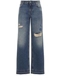 Dolce & Gabbana - Cotton Jeans - Lyst