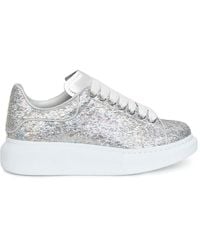 Alexander McQueen - Oversize Glittered Sneakers - Lyst
