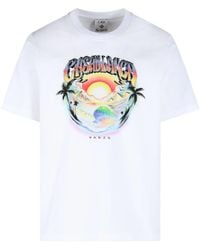 CASABLANCA - Casa Airspray' Cotton T-Shirt - Lyst