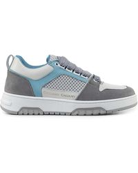 Giuliano Galiano - Vyper Sneakers In Mesh And Suede - Lyst