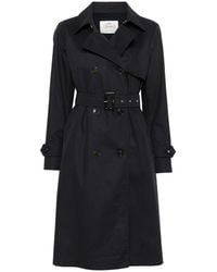 Herno - Double-Breasted Trench Coat - Lyst