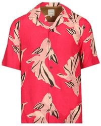 Paul Smith - Viscose Shirt With Motif - Lyst