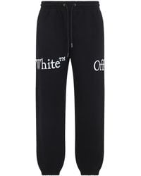 Off-White c/o Virgil Abloh - Bookish Scarf Cuffed Sweatpants - Lyst
