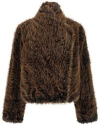 BB COUTURE - Eco-Fur Coat - Lyst