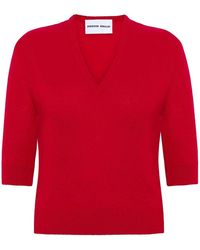 EMERSON RENALDI - Deep V-Neck Sweater - Lyst