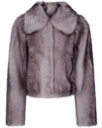 Twinset - Eco Fur Bomber Coat - Lyst