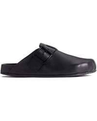 Balenciaga - S Sunday Clogs Logo Strap - Lyst