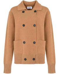 Alpha Studio - Double-Breasted Jacket - Lyst