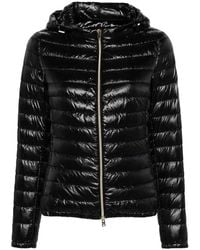 Herno - Nylon Short Down Jacket - Lyst