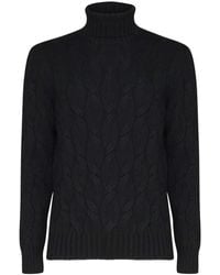 Giuliano Galiano - Tricot Turtleneck Sweater - Lyst