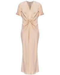 Victoria Beckham - Midi Dresses - Lyst