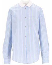 forte_forte - Shirt With French Collar - Lyst