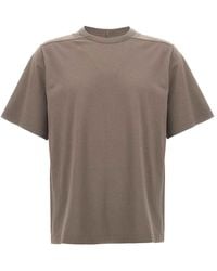 Rick Owens - Classic Crew Neck Short Sleeve T-Shirt - Lyst