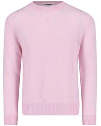 Jil Sander - Pullover Mit Rundem Ausschnitt - Lyst