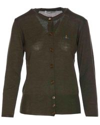 Vivienne Westwood - Bea Cardigan With Frontal Buttons - Lyst