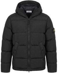 Stone Island - Nylon Metal Hooded Down Jacket - Lyst