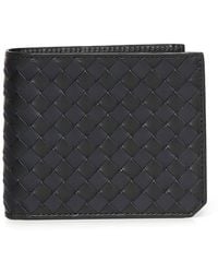 Bottega Veneta - Braided Leather Bi-Fold Wallet - Lyst