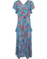 RIXO London - Evie Dress Cara Floral - Lyst