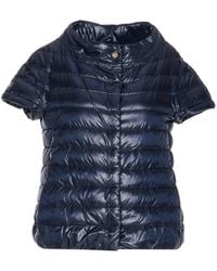 Herno - Light Padded Vest With Buttons Closure - Lyst