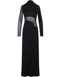 Alaïa - Long Sleeve Dress - Lyst