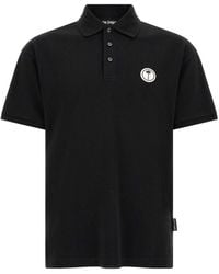 Palm Angels - Logo Patch Polo Shirt - Lyst