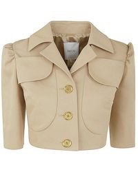 Patou - Short Sleeves Cotton Jacket - Lyst