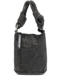 KARL LAGERFELD - Knotted Bucket Bag - Lyst