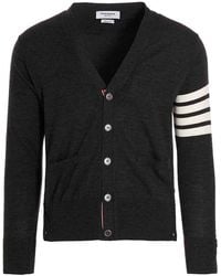 Thom Browne - Merino Wool Cardigan - Lyst