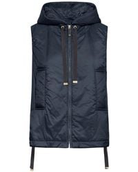 Max Mara - Padded Vest With Hood - Lyst