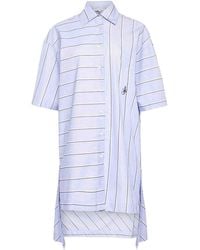 JW Anderson - High-Low Hem Shirt Dress - Lyst